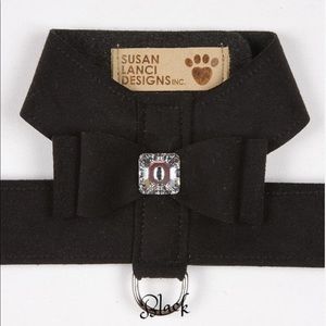Susan Lanci - Black- Big Bow Tinkie Harness
